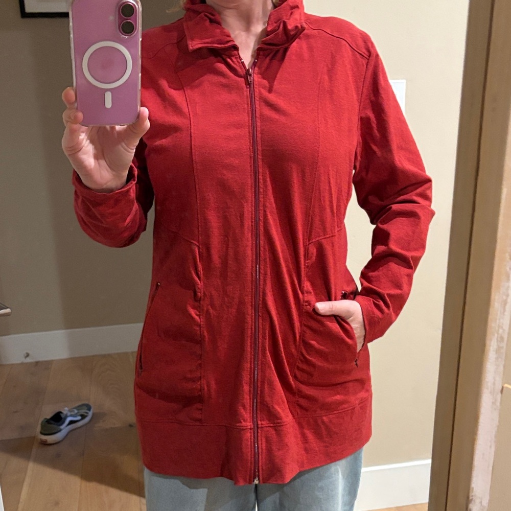 Nomadic Traders Vibrant Red Utility Jacket - image 1